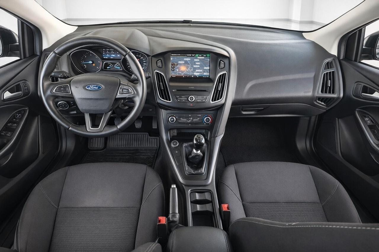 Ford Focus 1.5 TDCi 95 CV SW Titanium KM CERTIFICATI €6B NEOPATENTATI