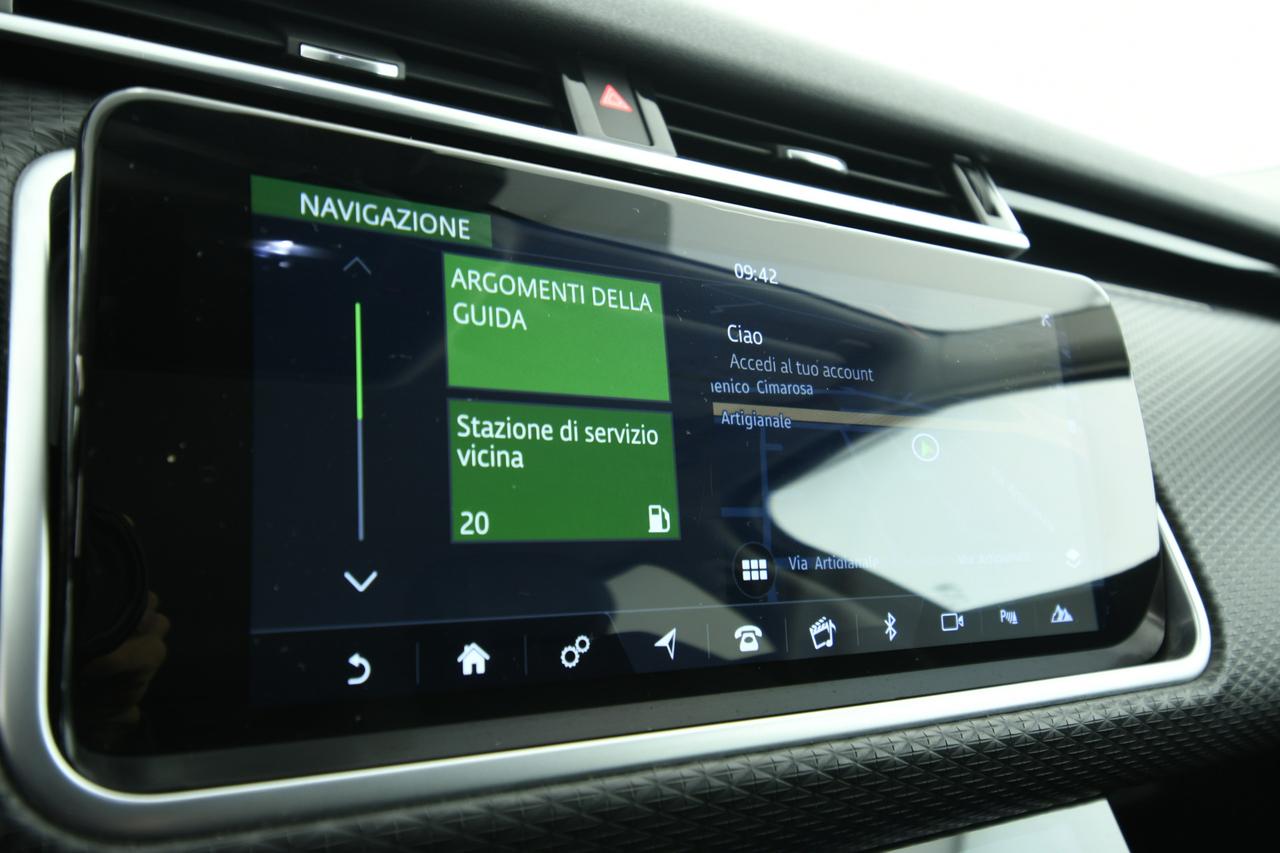 LAND ROVER Range Rover Velar 2.0 td4 180cv auto CAMERA+C20"+APP CONNECT