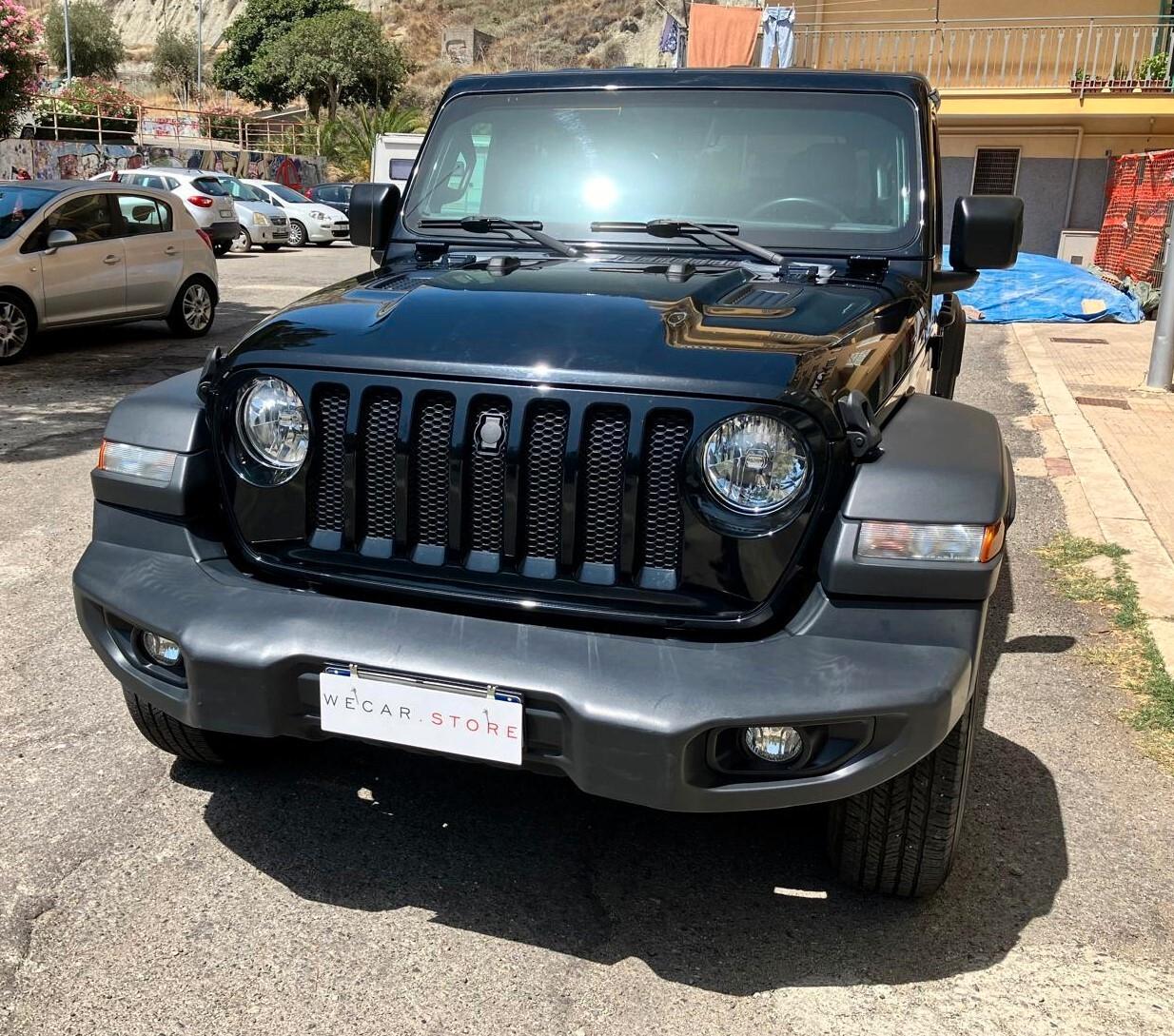 Jeep Wrangler Unlimited 2.2 Mjt II Sahara uff ITA cert