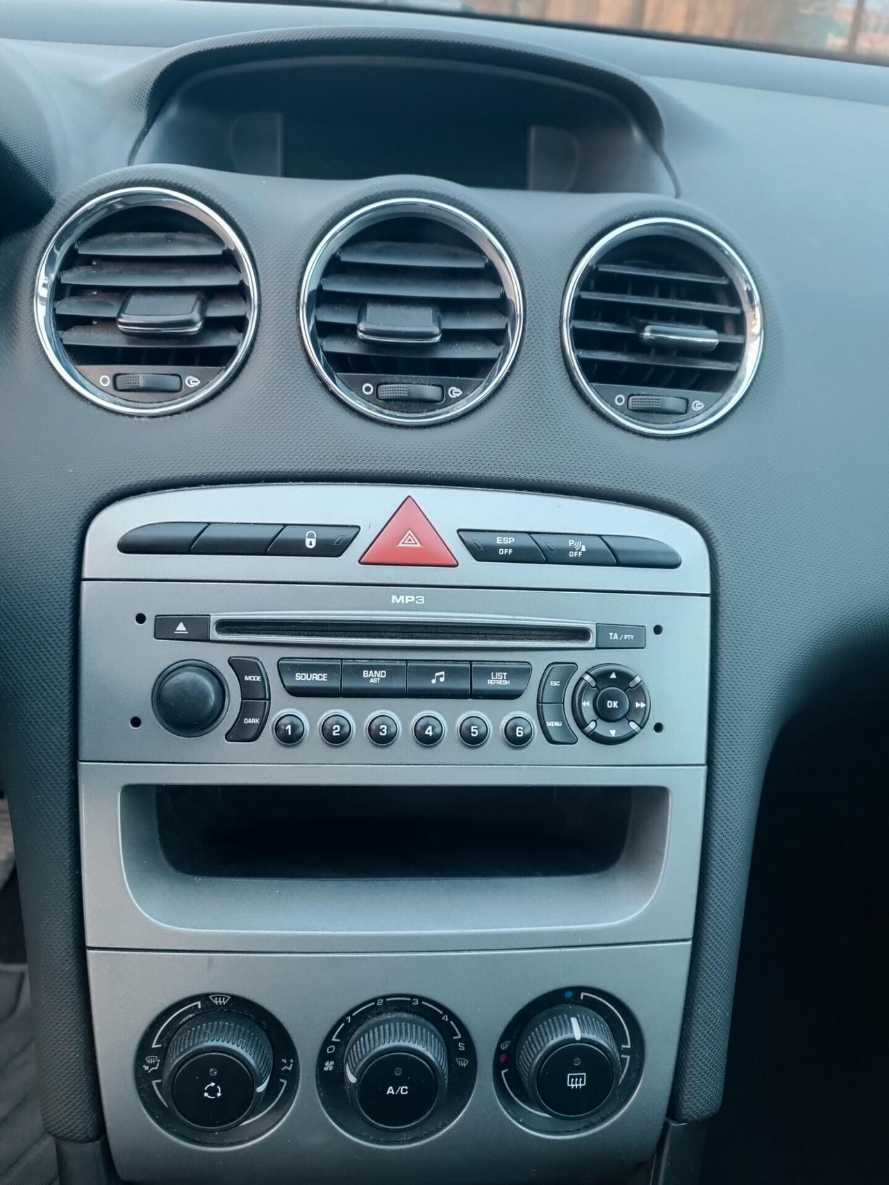 Peugeot 308 1.6 diesel garanzia