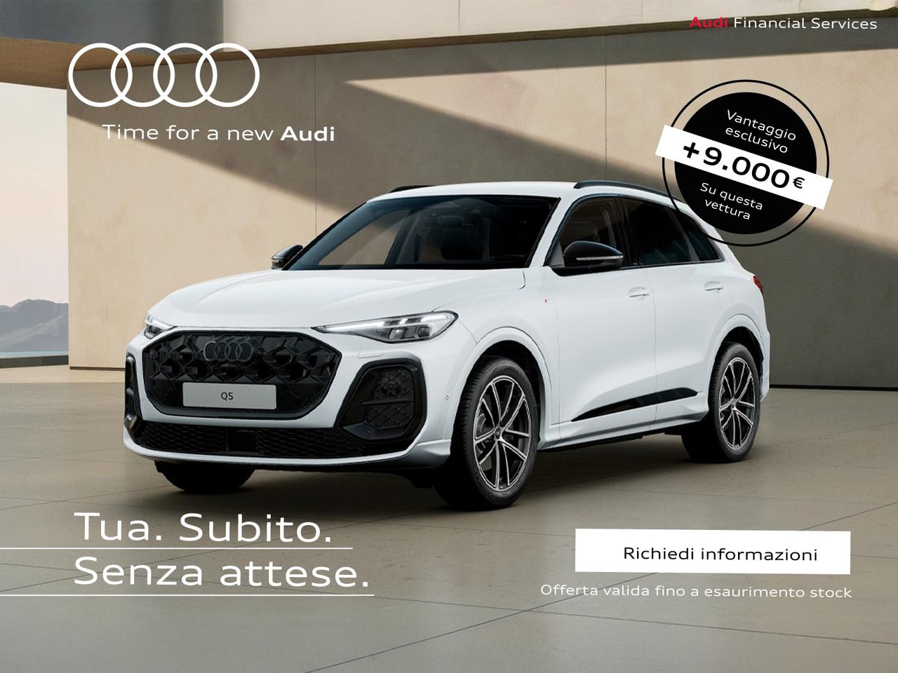 Audi Q5 2.0 tdi mhev+ s line edition quattro 204cv s-tronic