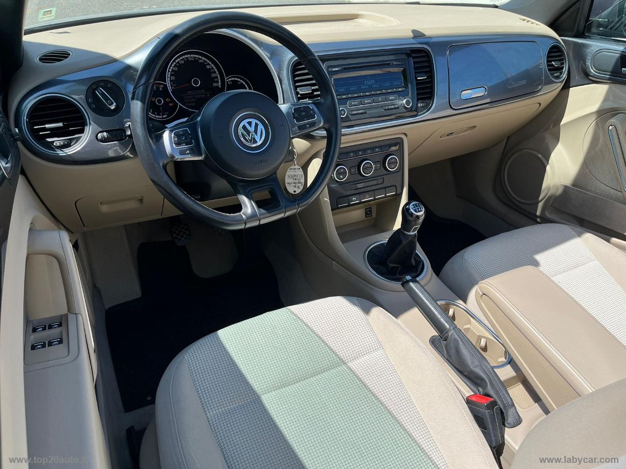 VOLKSWAGEN Maggiolino Cabrio 1.2 TSI Design IL PIU BELLO D EUROPA !!!