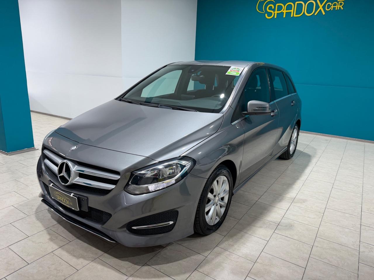 MERCEDES CLASSE B 2015 DIESEL *MANUALE *88 MILAKM CERTIFICATI