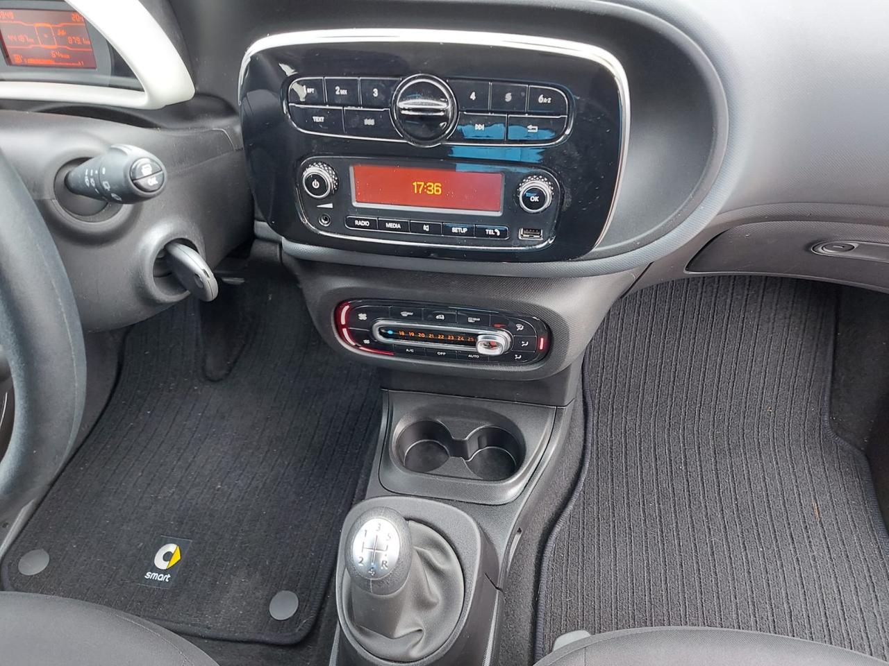 Smart Forfour 1.0 benz/71cv-km 44000-12/2017