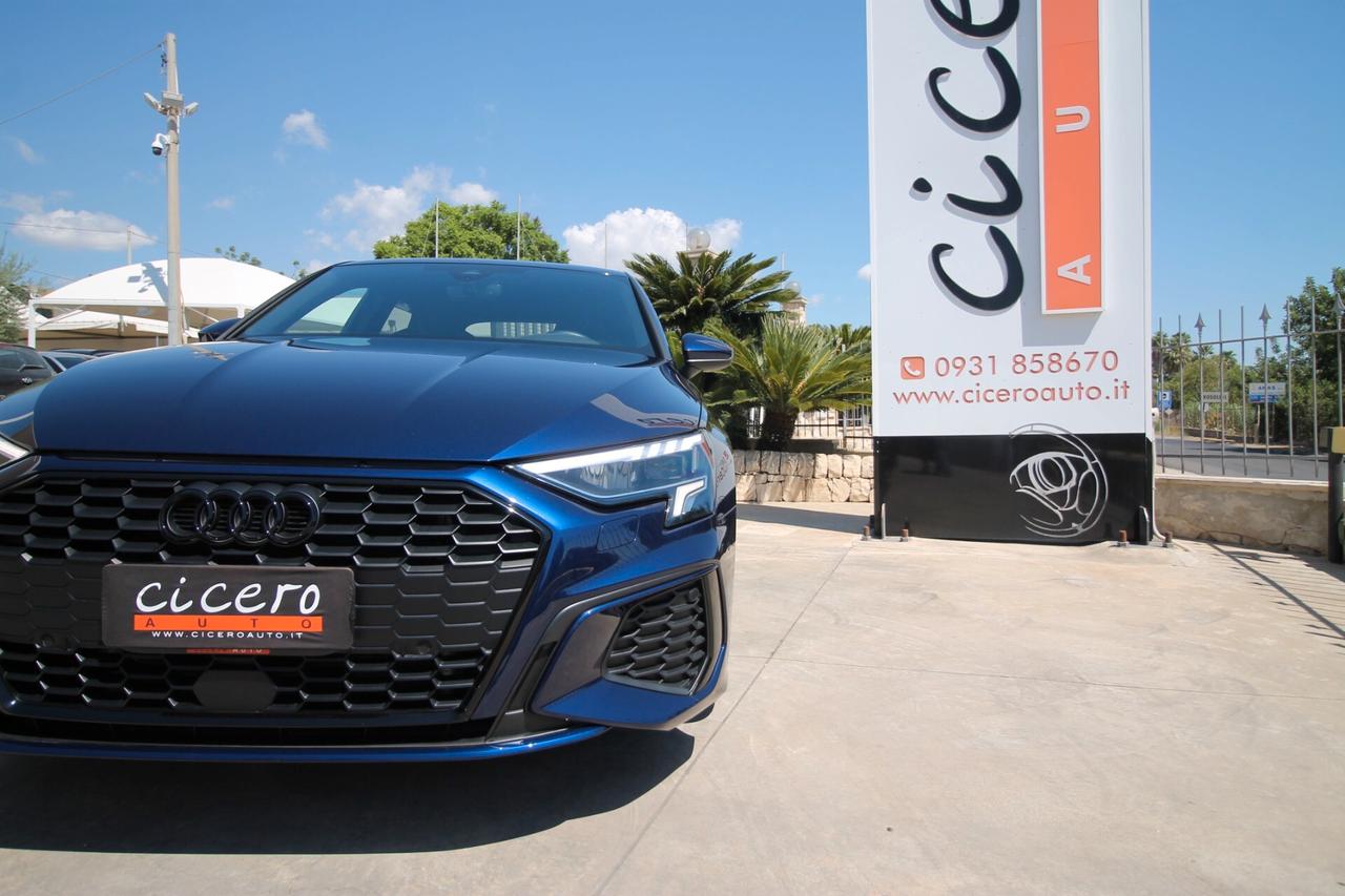 Audi A3 Spb 40 tfsi e Identity Black s-tronic|22000 km|2024