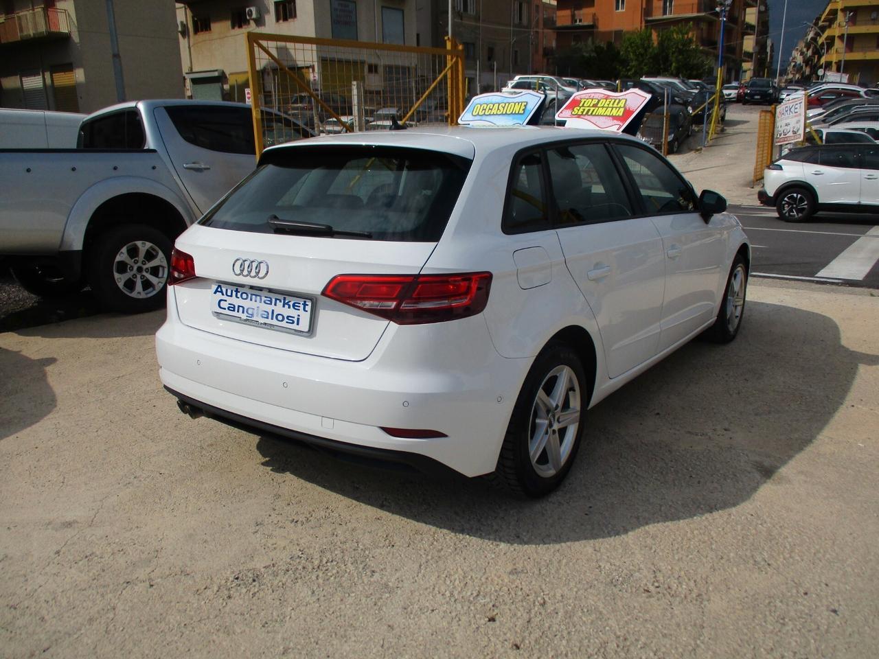 Audi A3 SPB 2.O TDI S tronic PARI AL NUOVO 2020