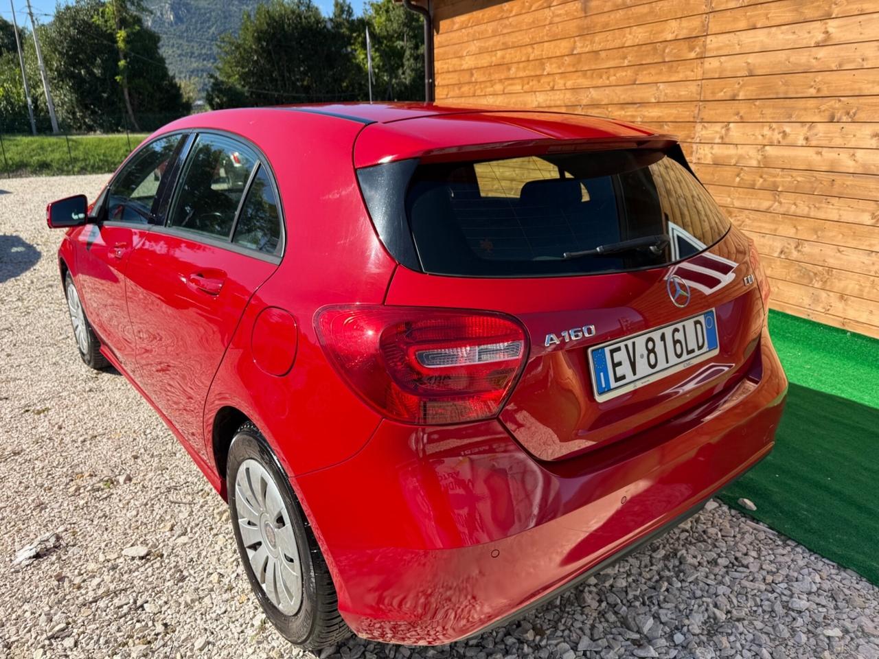 Mercedes-benz A 160 CDI Automatic Rosso Ferrari