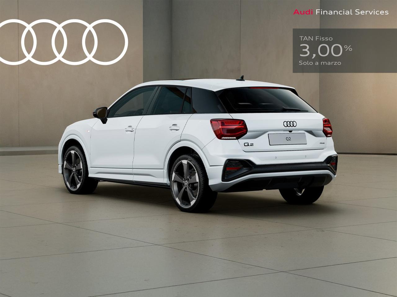 Audi Q2 35 2.0 tdi identity black quattro s-tronic