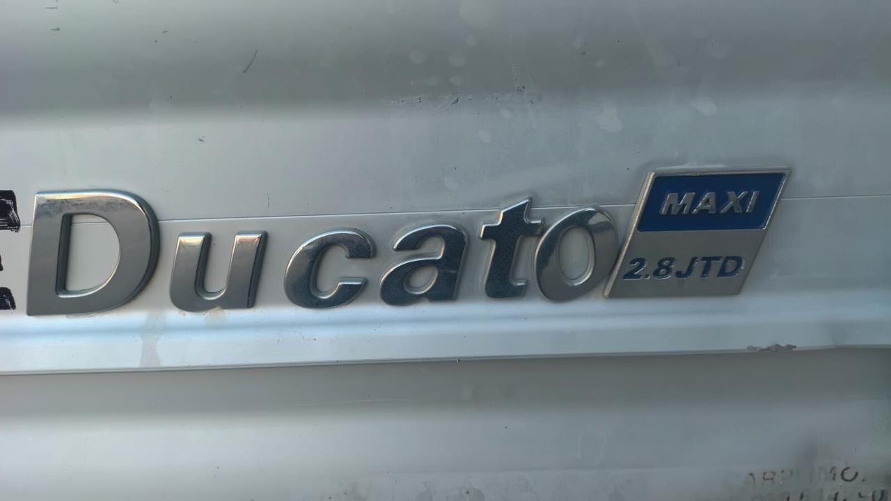 Fiat Ducato maxi 2.8 cassonato in alluminio