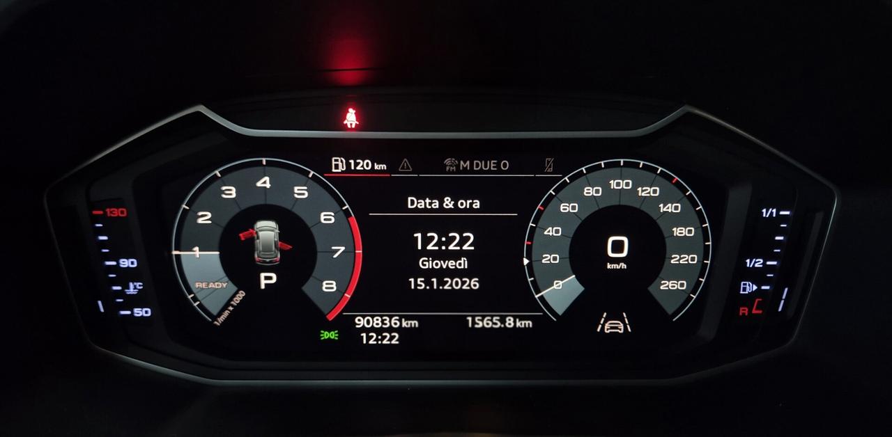 Audi A1 30 TFSI 1.0cc 116cv S-Tronic FullLed CarPlay Auto