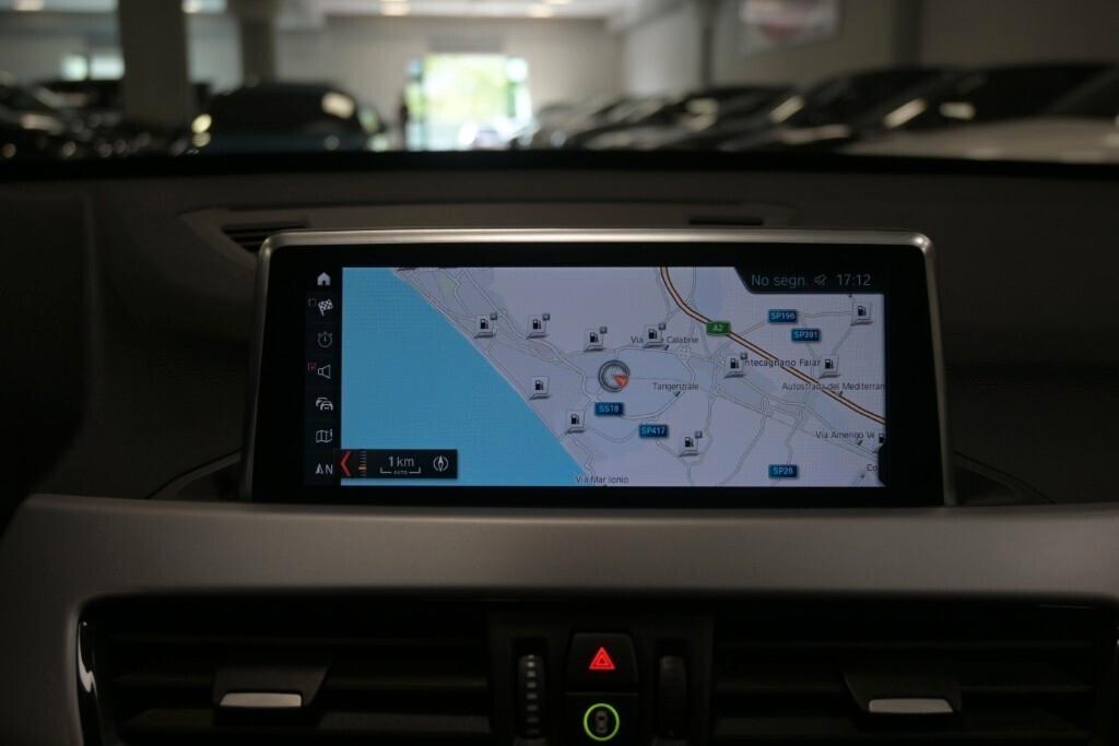 BMW X1 16D 115CV 6M. S-DRIVE BUSINESS ADVANTAGE ( FARI LED - CRUISE - NAVI - PARK ASSISTANT - TELECAMERA POST. )