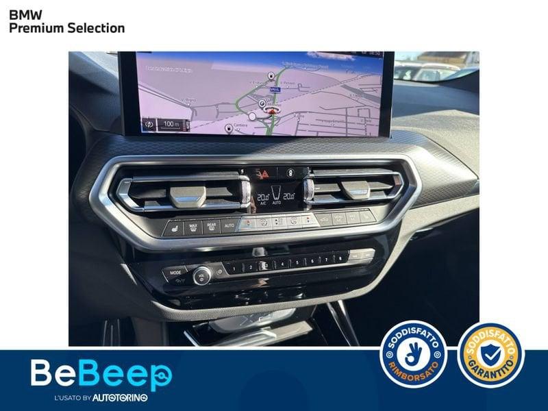 BMW X3 XDRIVE20D MHEV 48V MSPORT AUTO