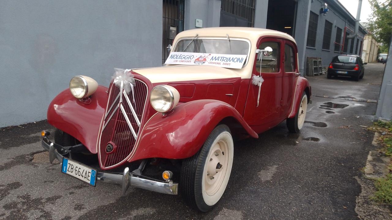 Citroen Traction Avant 1.6 cc 7c 1937 perfetta