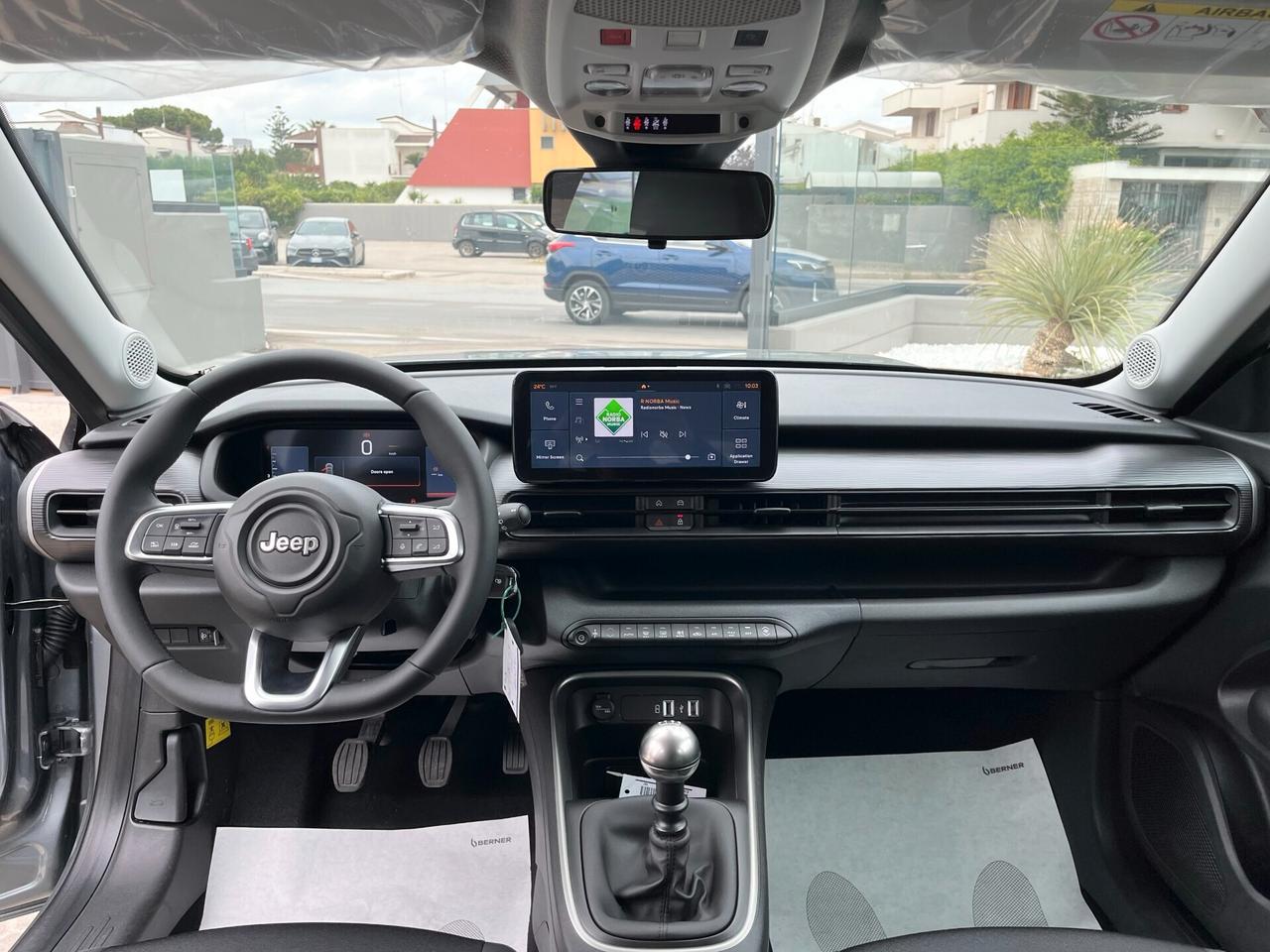 Jeep Avenger 1.2 Turbo 100 CV Altitude Km0