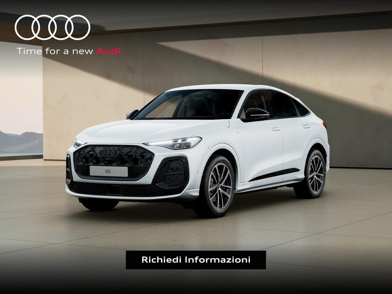 Audi Q5 sportback 2.0 tdi mhev+ s line edition quattro 204cv s-tronic