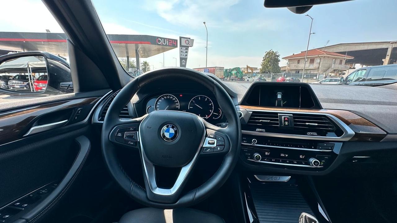 Bmw X3 xDrive20d xLine UNICO PROPRIETARIO-KM CERTIFICATI