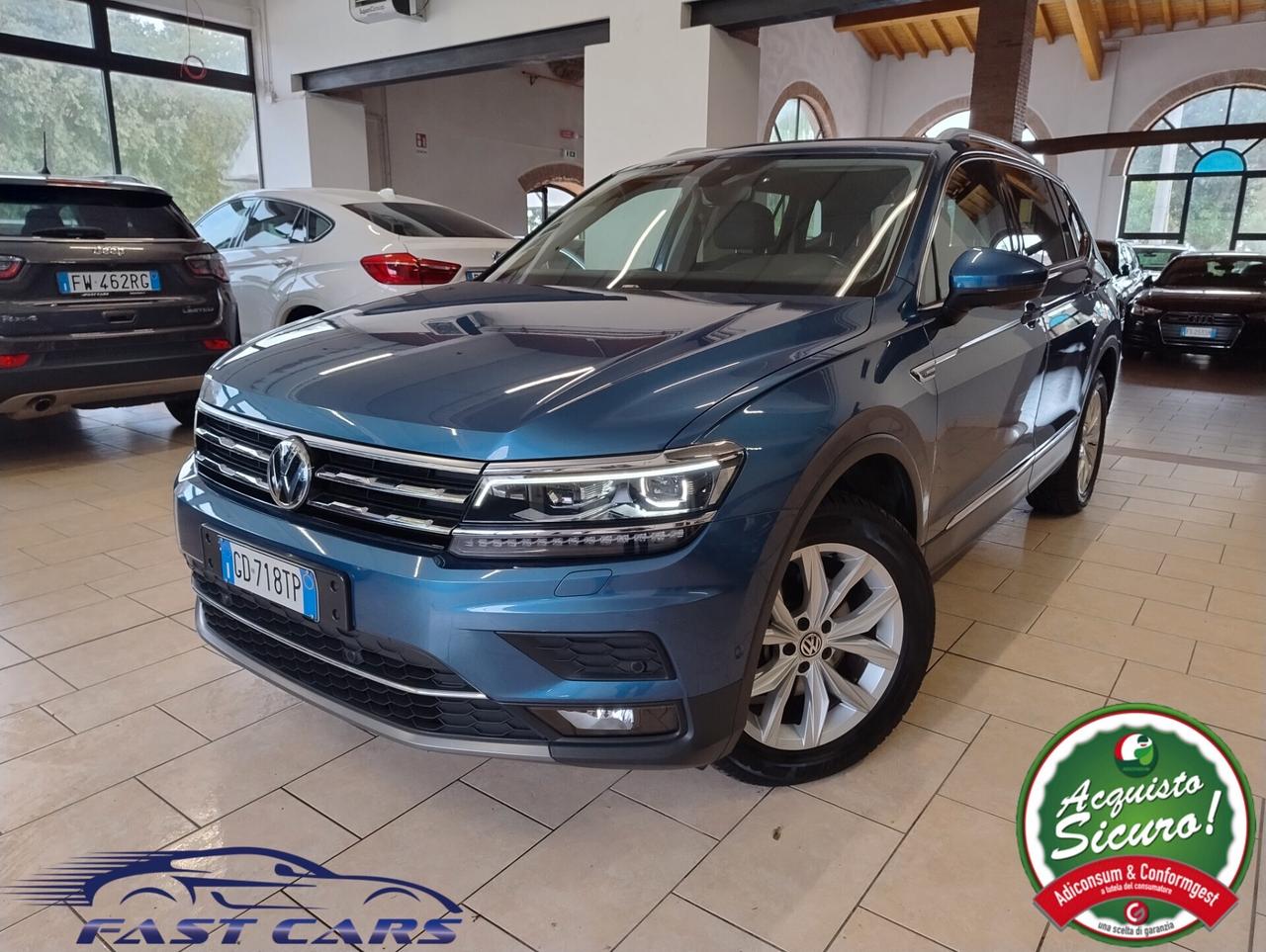 VOLKSWAGEN Tiguan ALLSPACE 2.0TDI DSG 4x4 - 2020