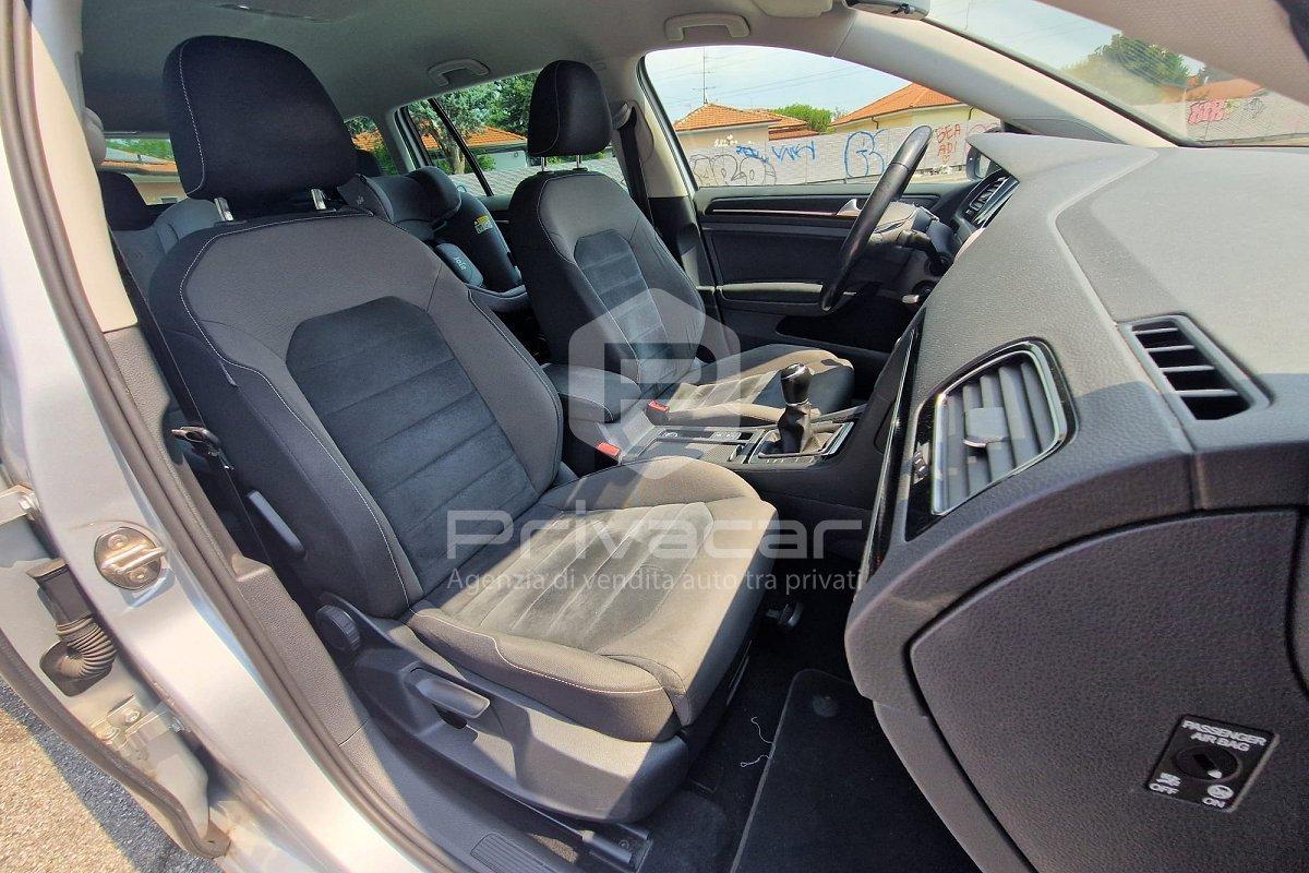 VOLKSWAGEN Golf Variant 1.6 TDI 110 CV Comfortline BlueMotion Tech.