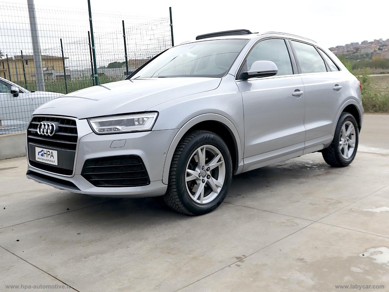 AUDI Q3 2.0TDI 184CV S-TRONIC quattro Sport TETTO NAVI LED PELLE