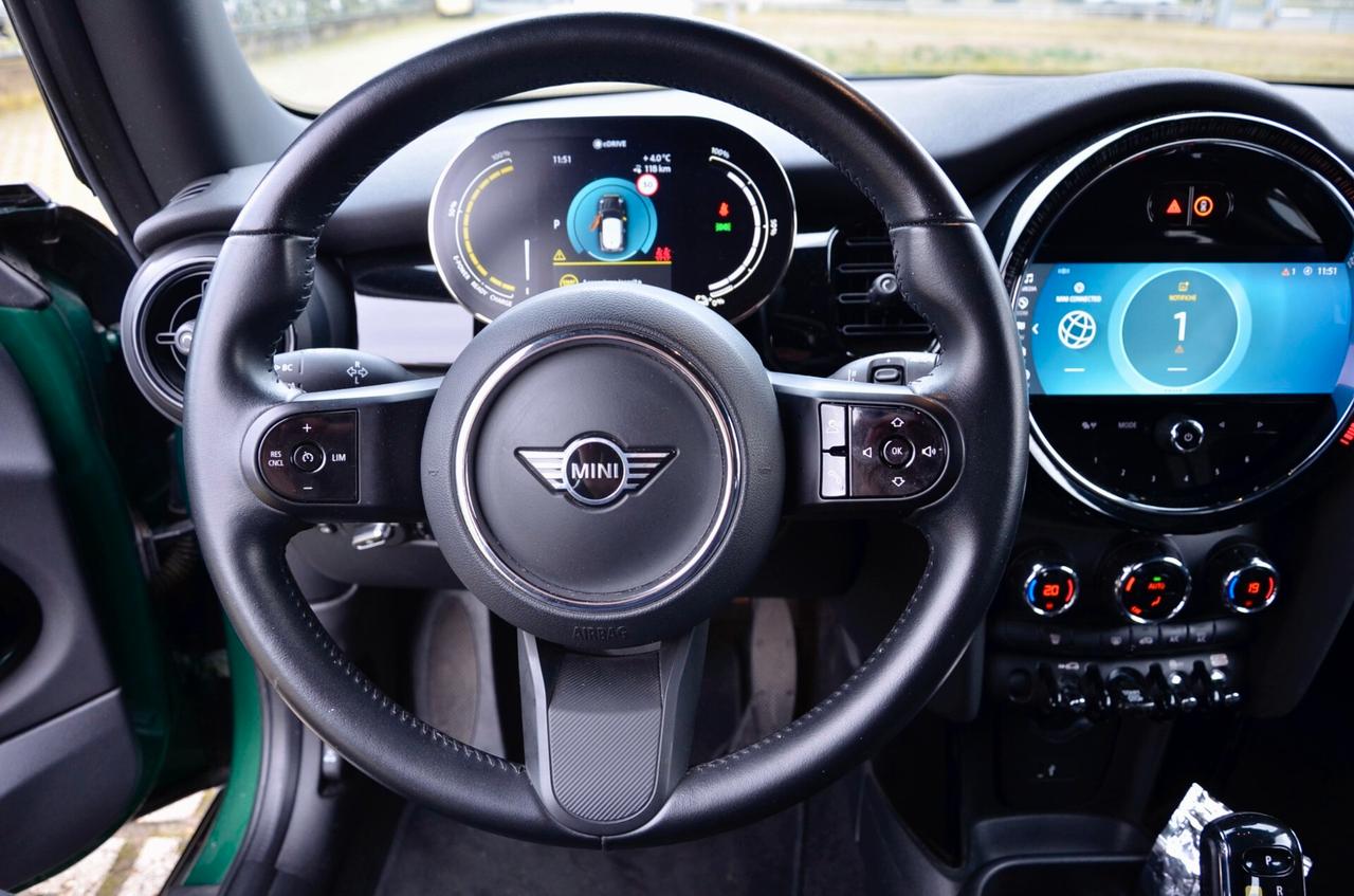 MINI COOPER SE 102cv AUTO 3p, UFF ITALIANA, FULL LED, NAVI, RETROCAMERA, APPLE, PERMUTE