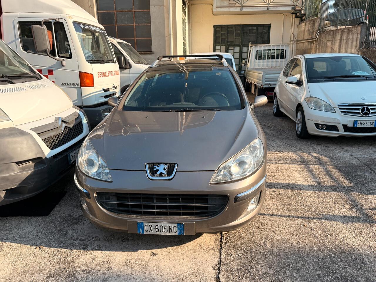 Peugeot 407 HDI Gancio traino 16 quintali