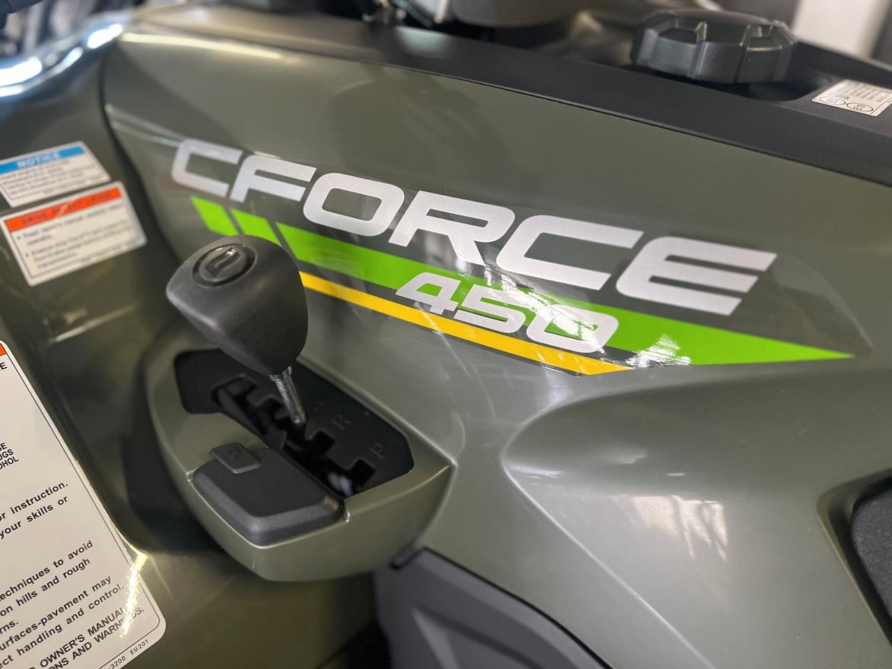 Cf Moto CForce 450 - KM 0 (2026) TARGA GIALLA AGRICOLA