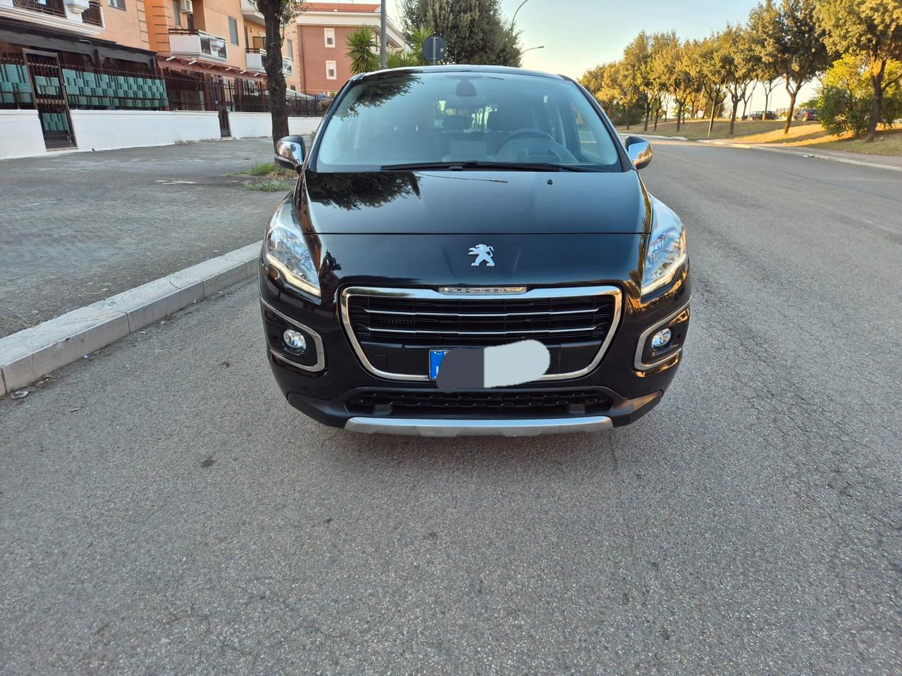 Peugeot 3008 1.6 hdi 115cv tetto panoramico 2016 gangio traino