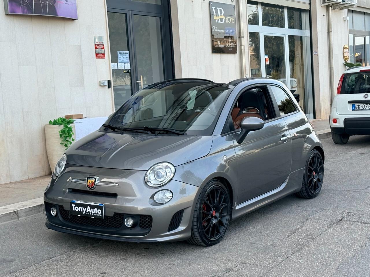 Abarth 595 595C CABRIO Competizione 160cv BLOCK SHAFT,NAVI,TELECAMERA,BLUETHOOT,USB,INTERNI IN PELLE,ANDROID AU