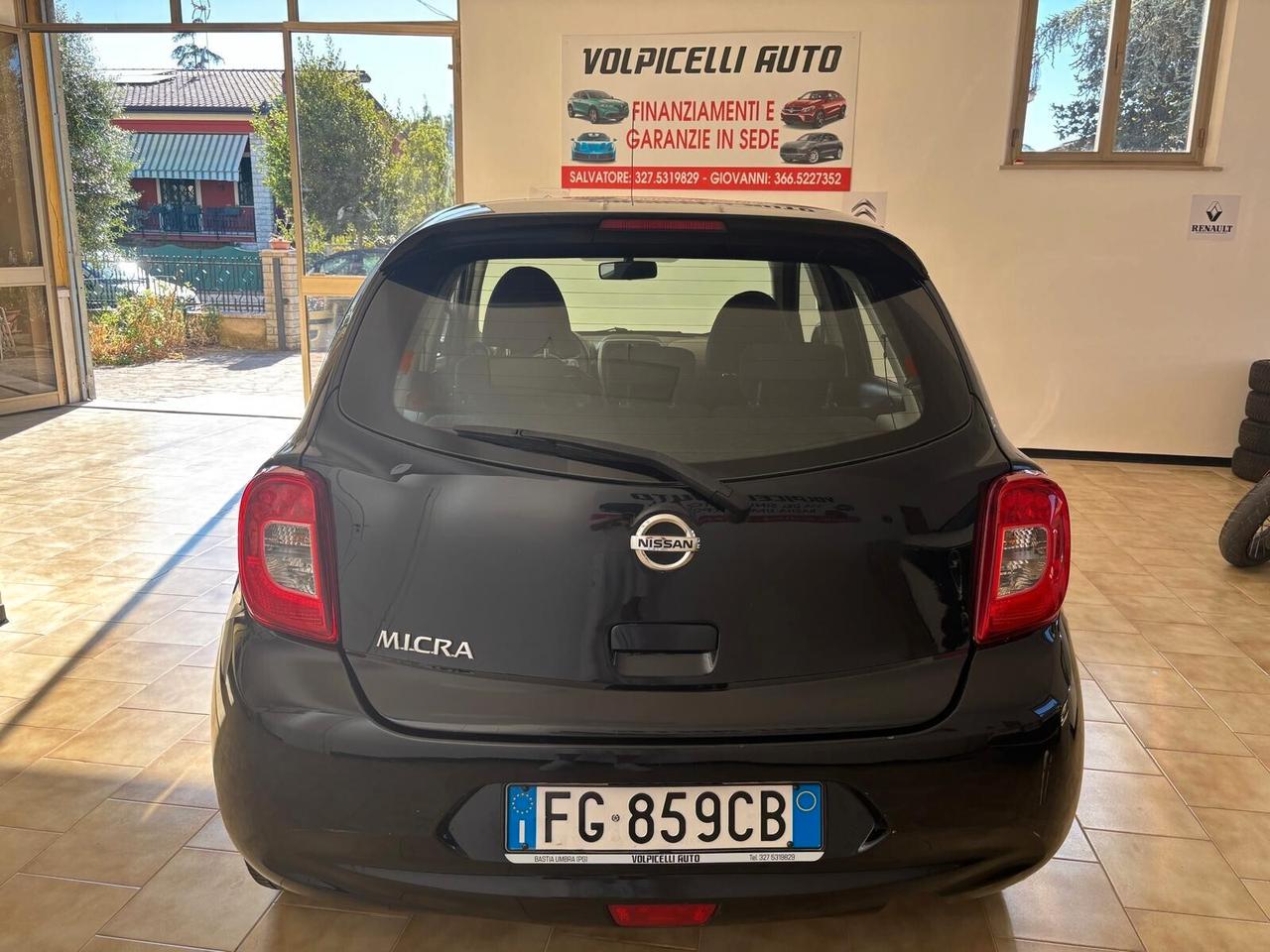 NISSAN MICRA ANNO 2016 BZ GPL ADATTA NEOPATENTATI KM 140 MILA