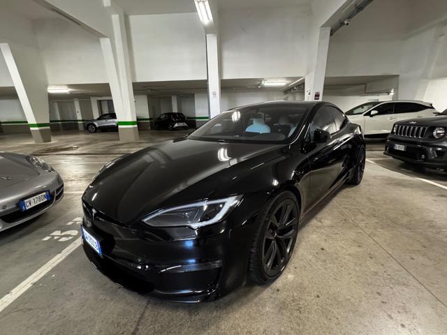TESLA Model S LONG RANGE#C.LEGA21#VOLANTEYOKE#OPTICWHITE