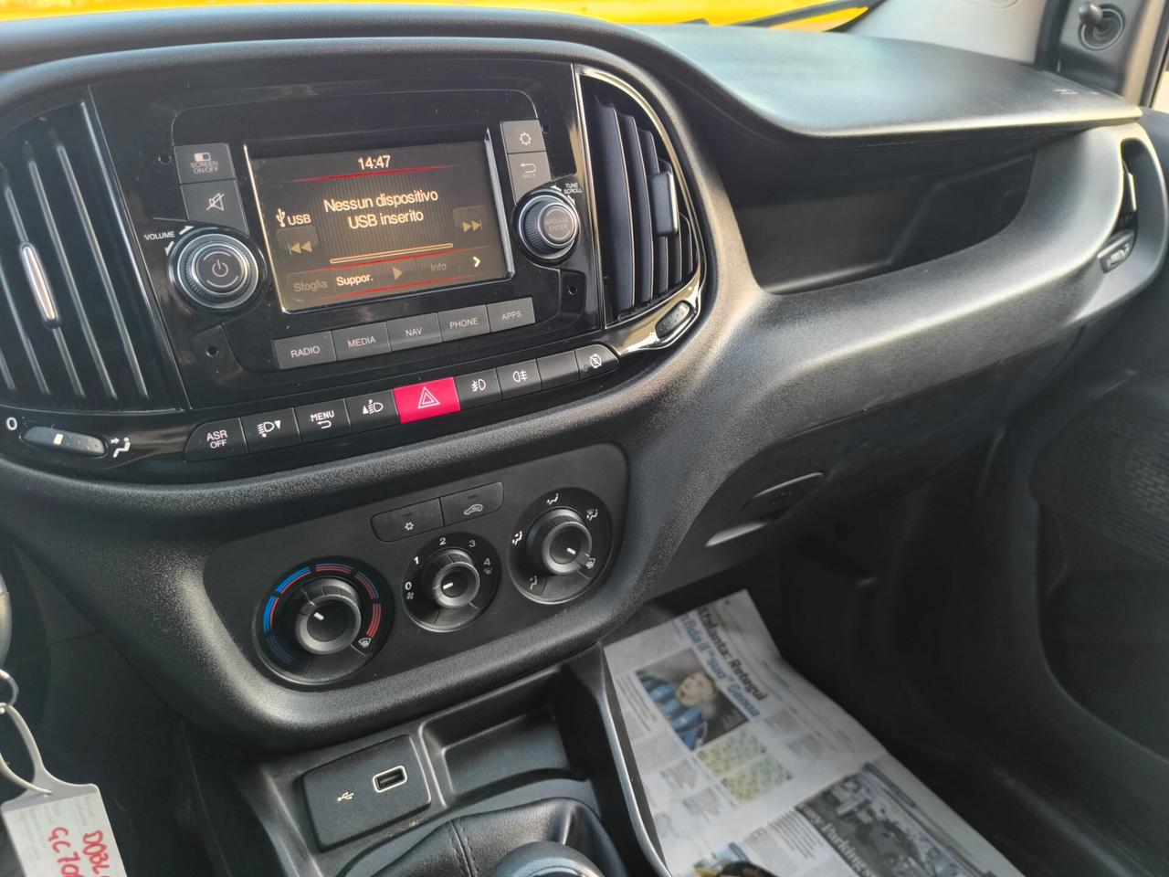 FIAT DOBLÒ MAXI 1.6 DIESEL 120cv 3POSTI 10/2020 KM 115000 NAV/RETROC