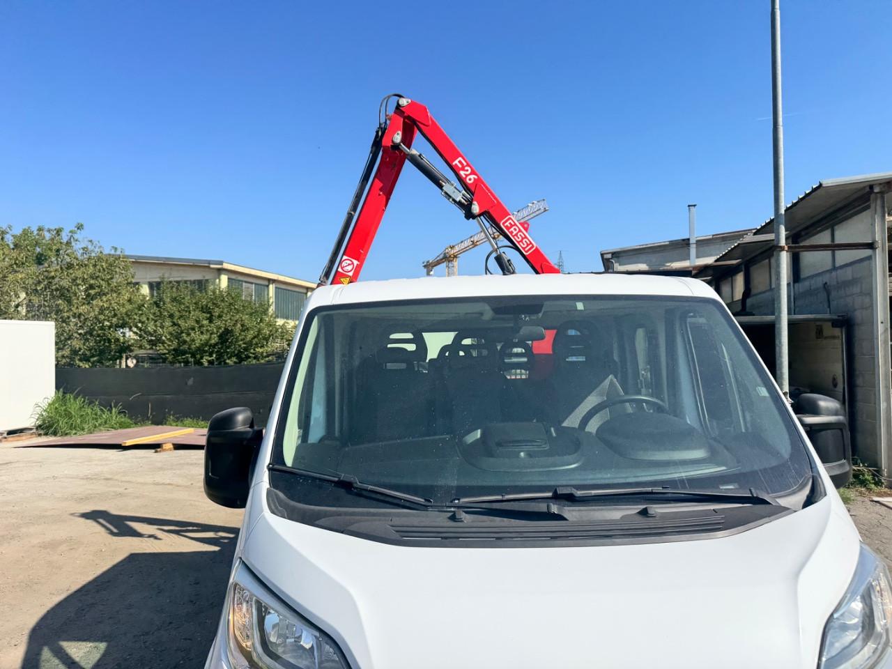 Fiat Ducato MAXI 2.3 MJT 130CV CASSONE GRU FASSI DOPPIA CABINA