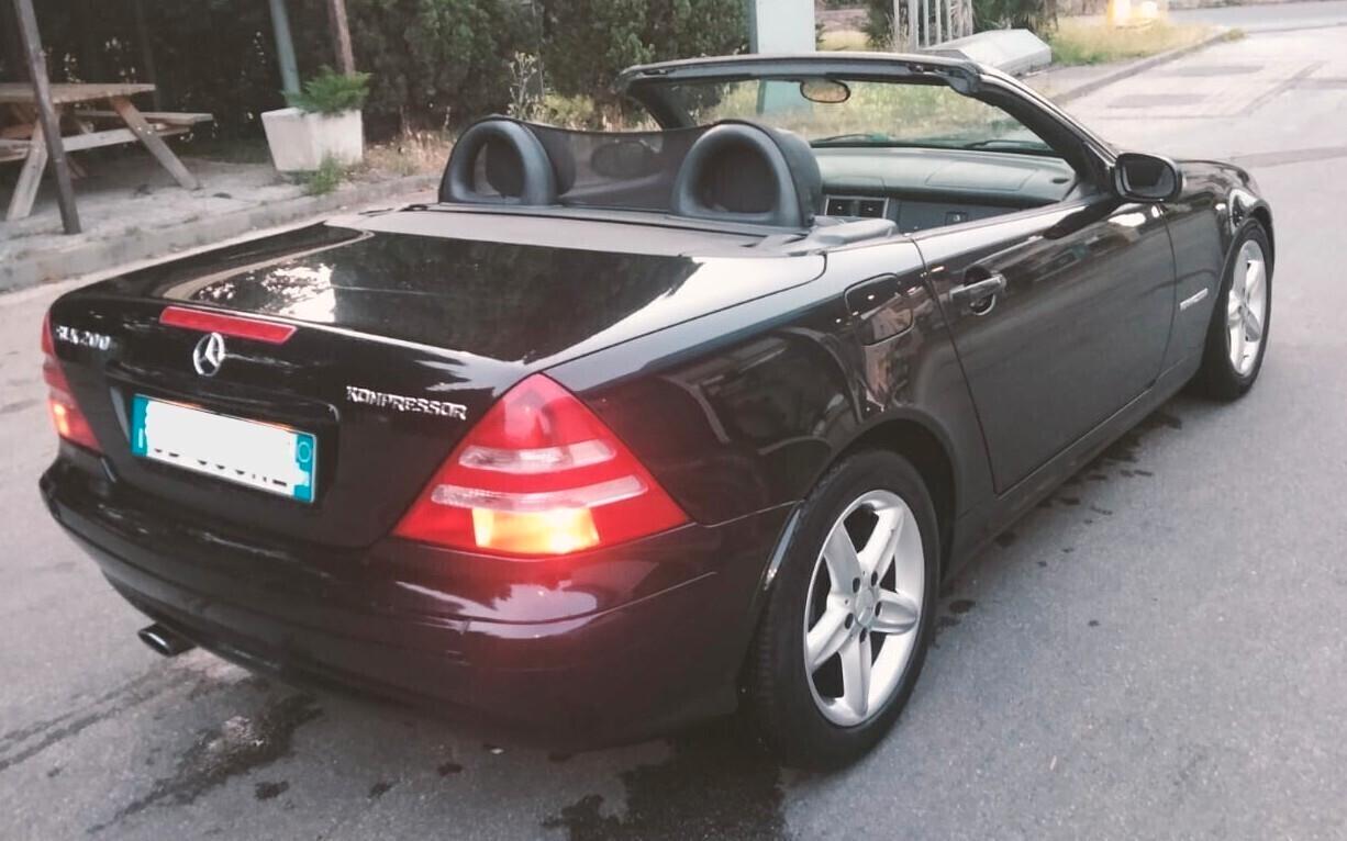 Mercedes-benz SLK 200 cat Kompressor Evo 2002