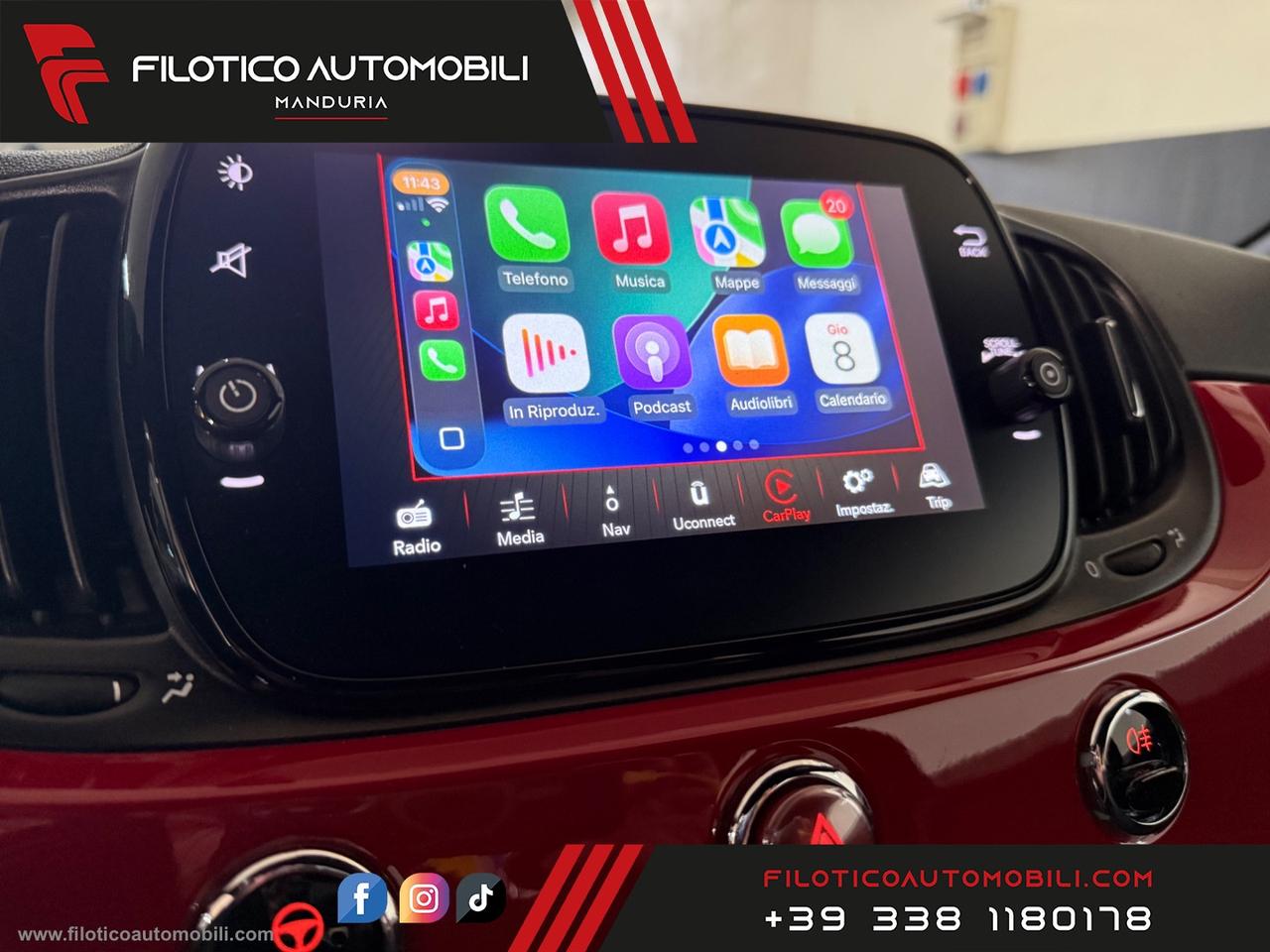 FIAT 500 1.0 Hybrid Cult PACK CULT PLUS - CARPLAY