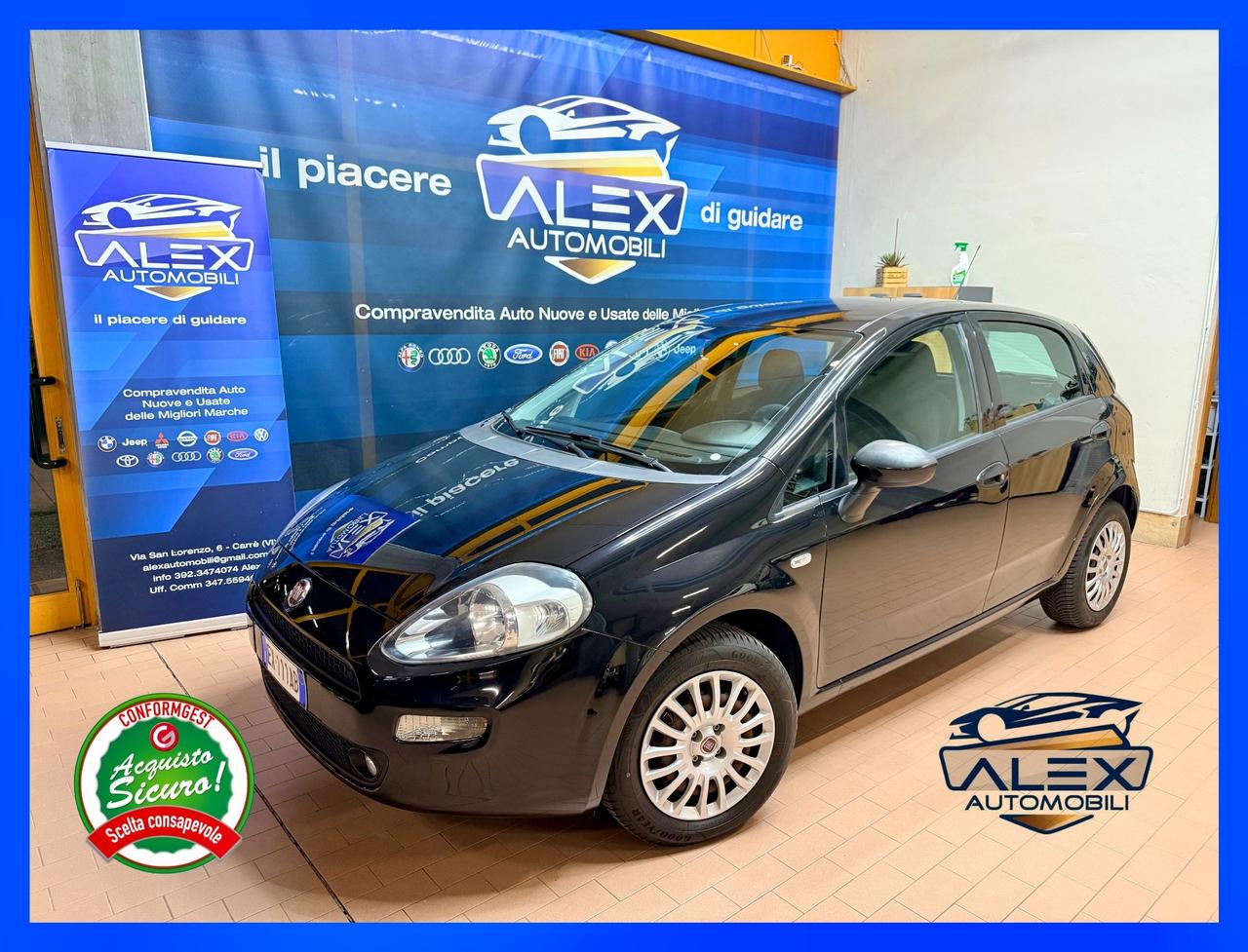 Fiat Punto Evo 1.2 benz 69cv Neopatentati E6