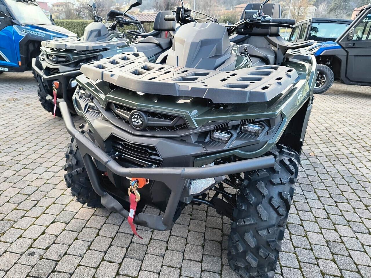 QUAD AGRICOLO AODES ODES 650 TARGA GIALLA