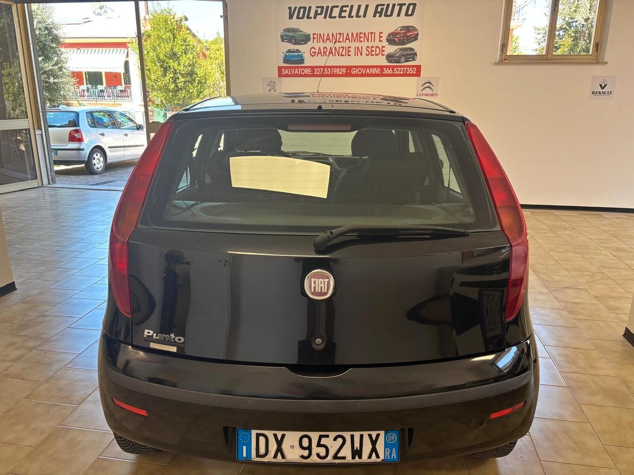 FIAT PUNTO ANNO 2009 BZ METANO ADATTA NEOPATENTATI KM 175 MILA