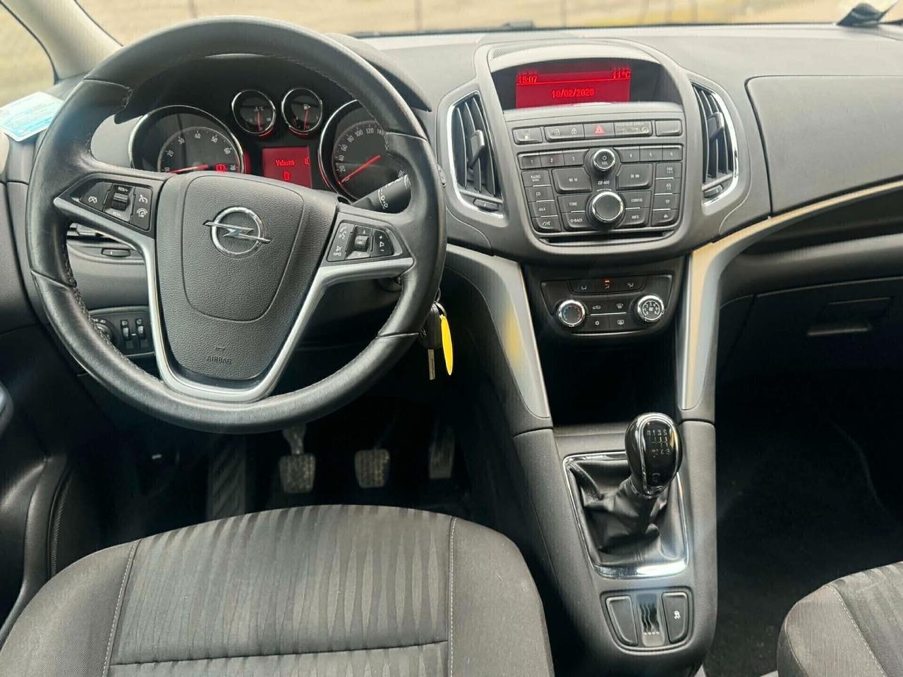 Opel Zafira 2013 1.6 Benz/Metano 7 POSTI 150 CV