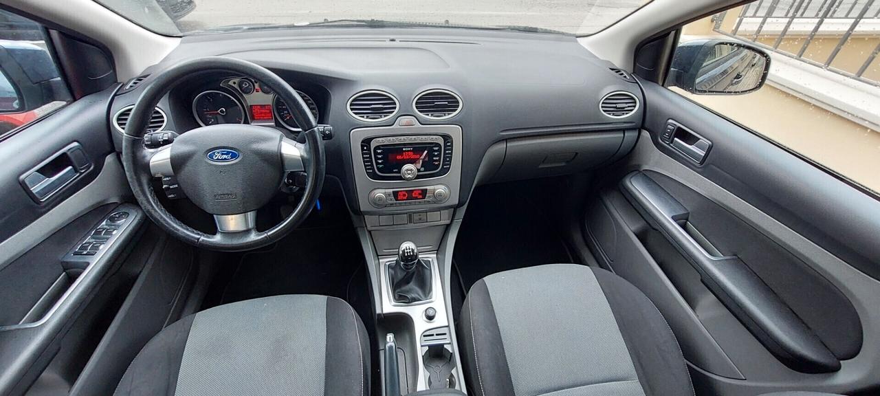 FOCUS S.W. TITANIUM 1,6 DIESEL 110 CV LEGA USB OK DISTRIBUZIONE IMPECCABILE FULL