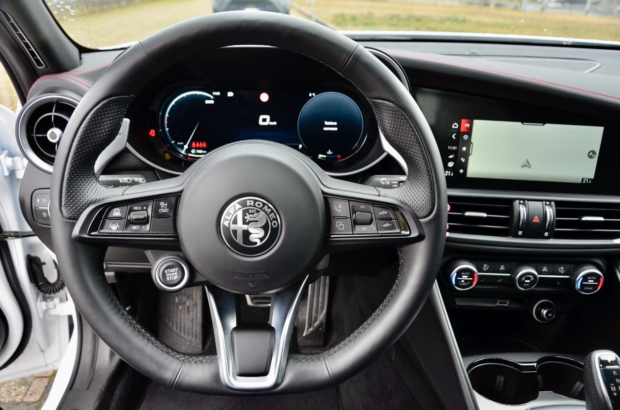 ALFA ROMEO GIULIA 2.2 T TRIBUTO ITALIANO Q4 210cv AUTO, GARANZIA UFF 7/28, SOSPENSIONI, HARMAN & KARDON, MULTIBEAM, PELLE, 19", PERMUTE
