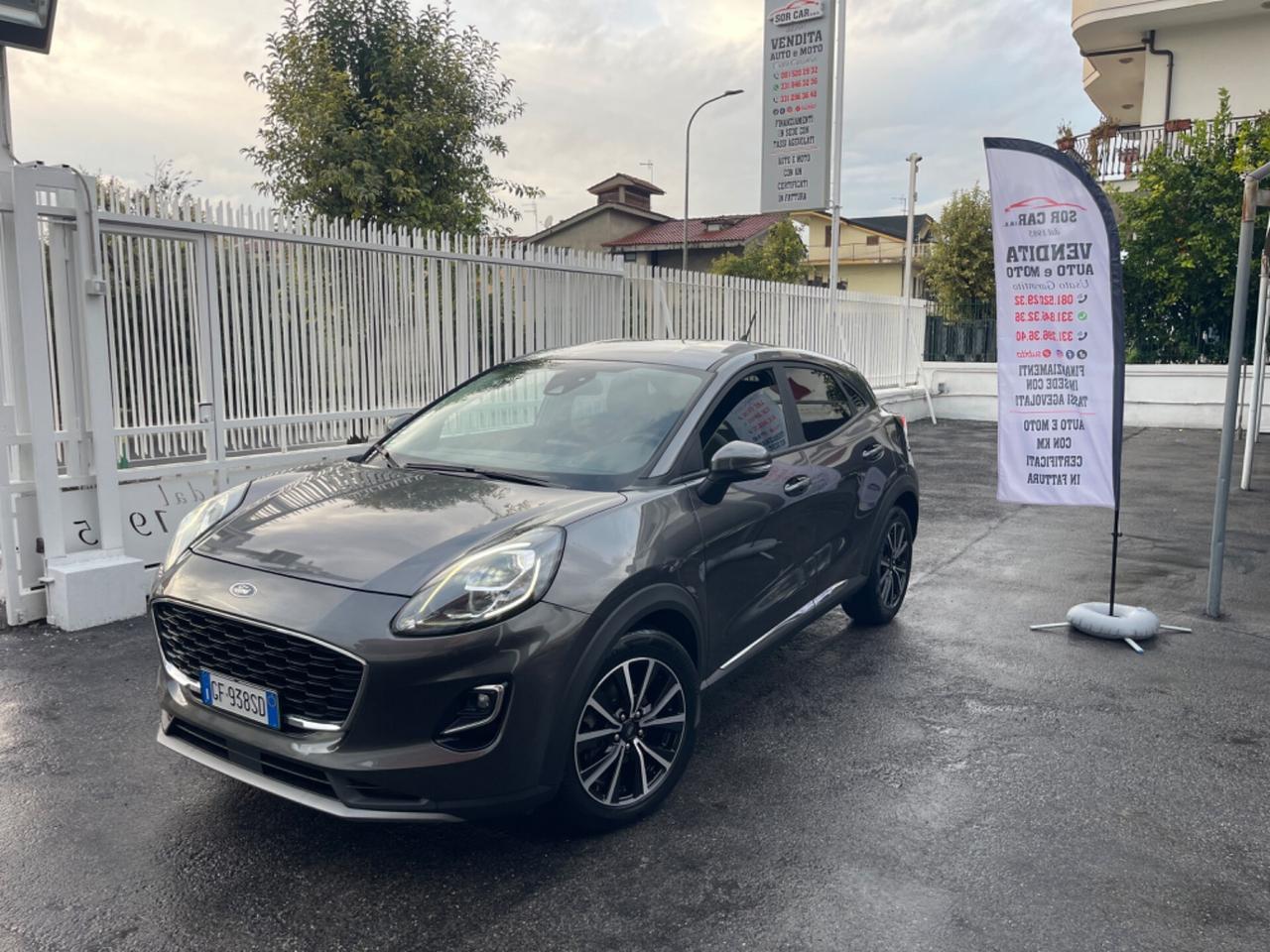 Ford Puma 1.0 EcoBoost Hybrid 125 CV S&S Titanium KM CERTIFICATI FORD!!!