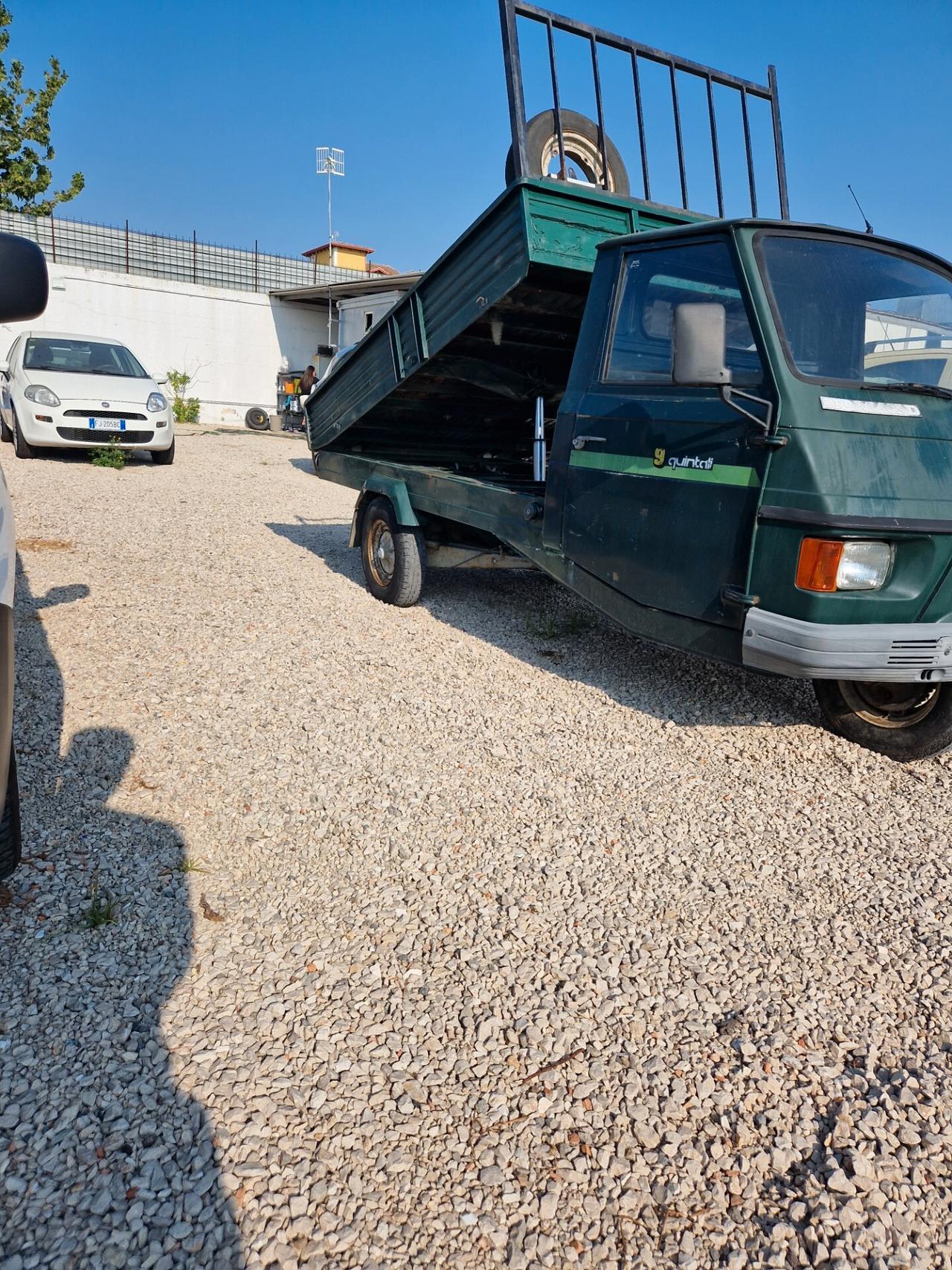 piaggio ape car max 9 quintali ribaltabile diesel