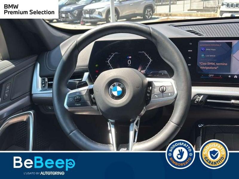 BMW X1 SDRIVE18I MSPORT AUTO