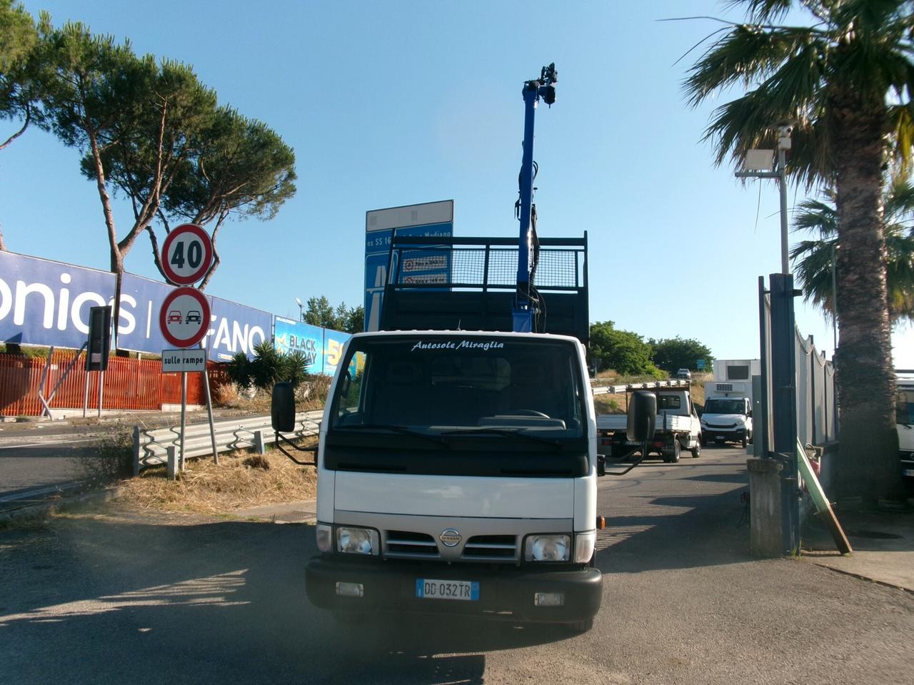 Nissan Cabstar 35-13 3000 130CV GRU PM 2523 3 SFILI RIBALTABILE TRILARALE