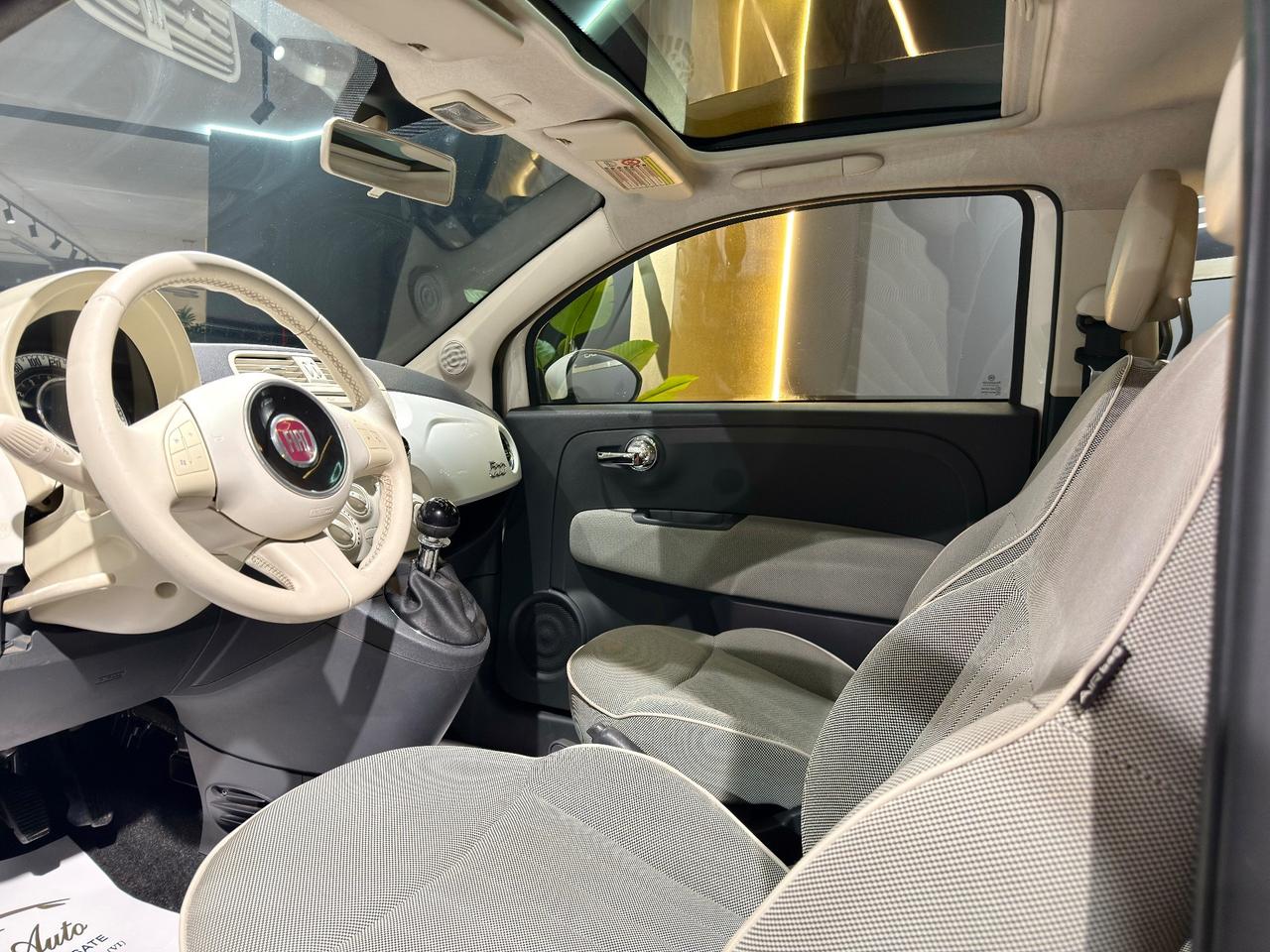 Fiat 500 1.2 Lounge **UNICO PROPRIETARIO** TETTO P