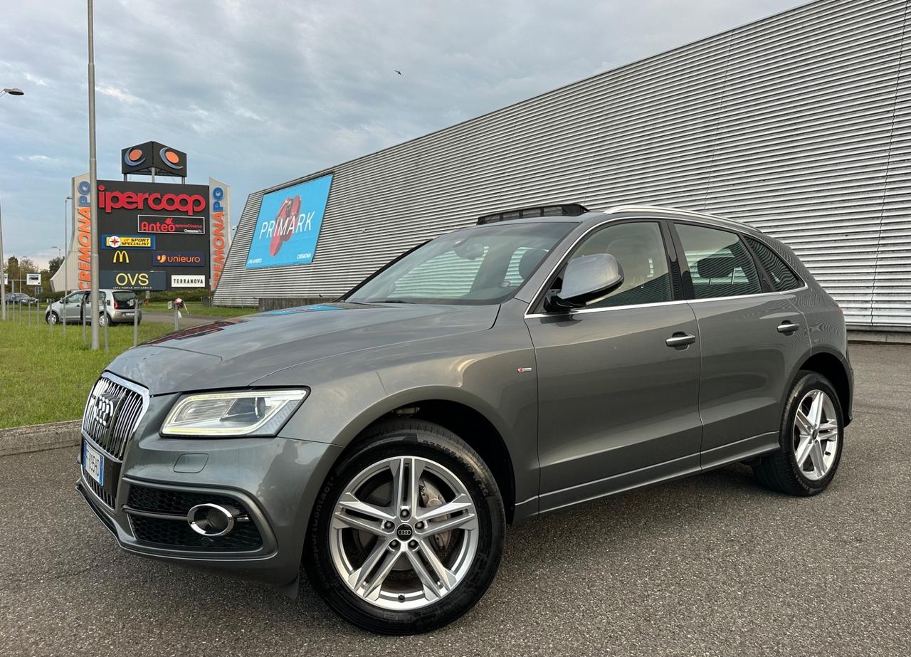 Audi Q5 S-line 2.0 TDI 190 CV Full tettuccio apribile