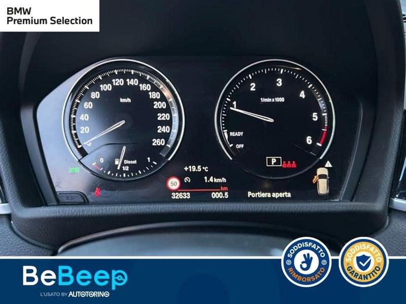 BMW X1 SDRIVE18D XLINE PLUS AUTO