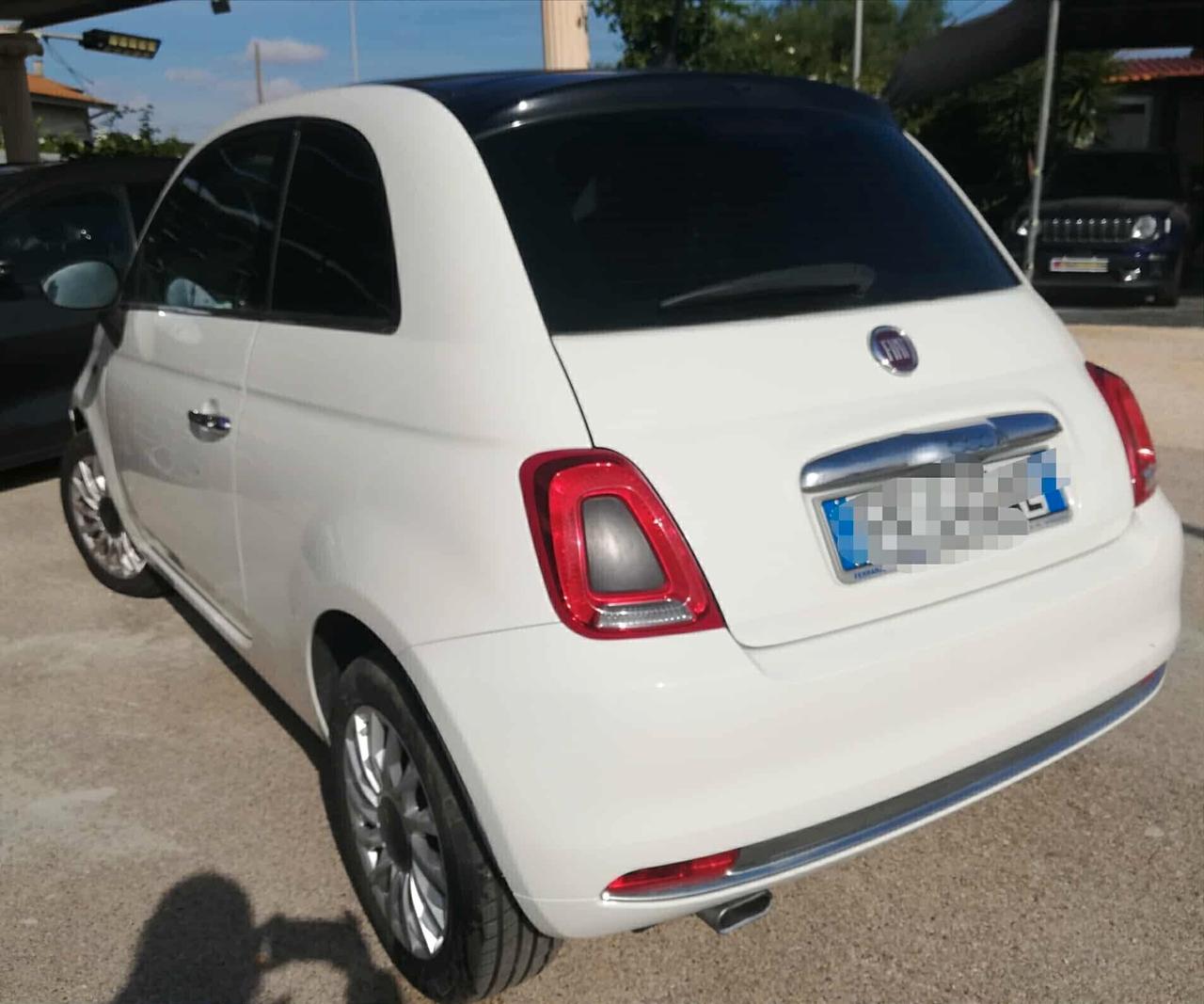 Fiat 500C tettuccio panoramico