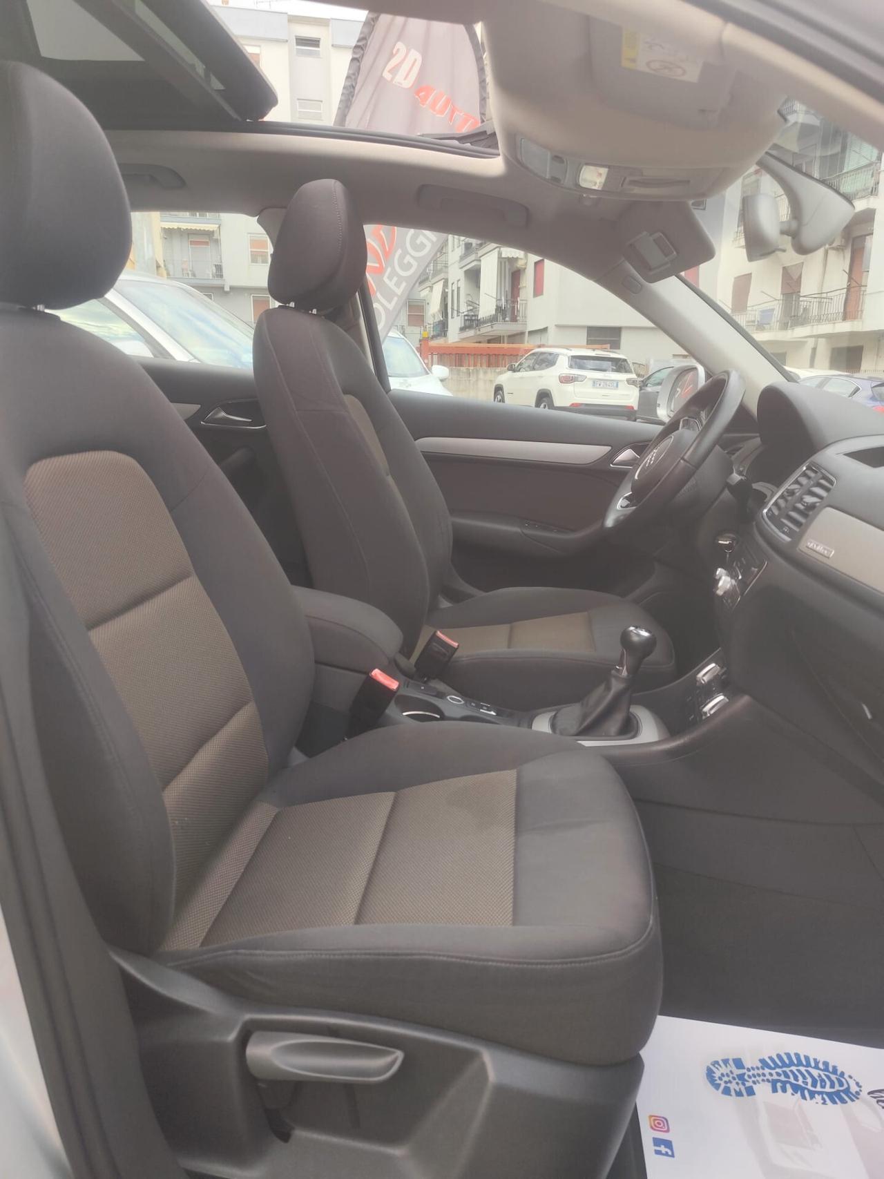 Audi Q3 2.0 TDI Quattro * TETTO PANORAMICO APRIBILE * Navi * Garantita 12 Mesi