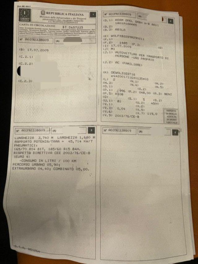 OPEL Agila 1.0 12V 65CV Enjoy